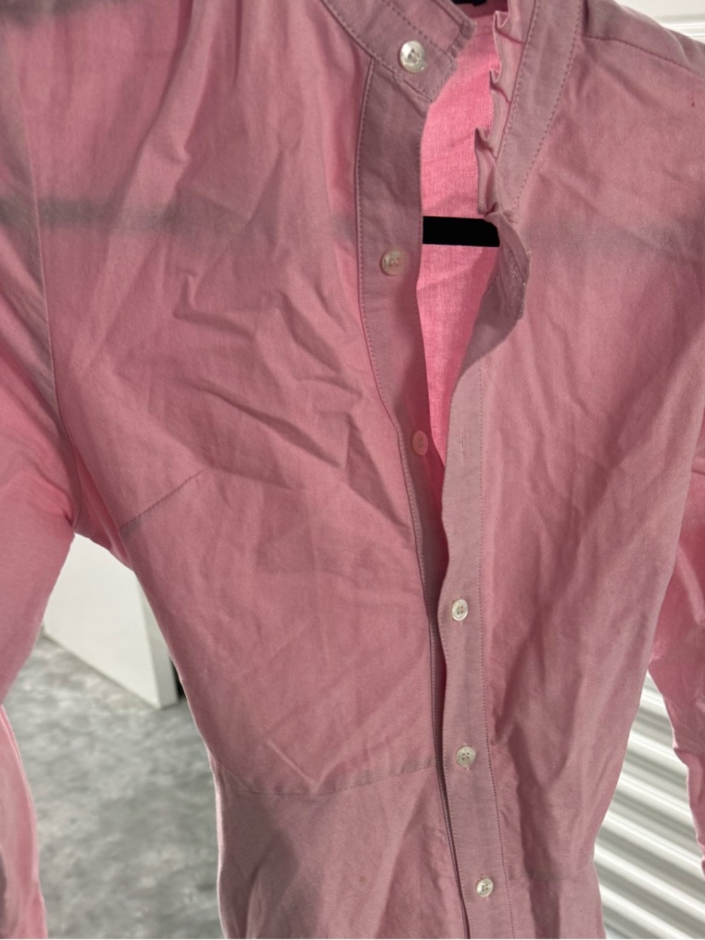 Kiel James Patrick Pink Long-Sleeve Tie-Waist Shirt Dress - Picture 4 of 4